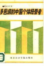多色调的中国个体经营者