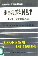 刑事犯罪案例丛书 走私罪、有关文物的犯罪
