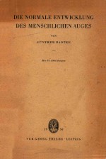 DIE NORMALE ENTWICKLUNG DES MENSCHLICHEN AUGES