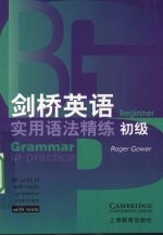 剑桥英语实用语法精练 初级