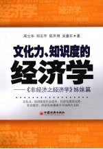 文化力、知识度的经济学 《非经济之经济学》姊妹篇