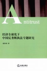 经济全球化下中国反垄断执法专题研究