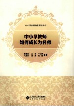 中小学名师指导系列丛书 中小学教师如何成长为名师