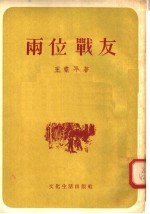 两位战友 小说集