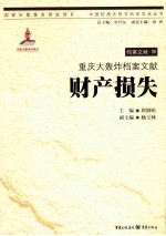 重庆大轰炸档案文献 财产损失