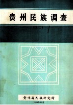 贵州民族调查 之二