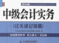 2014年会计专业技术资格全国统考过关速记系列 中级会计实务过关速记锦囊