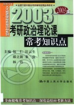 考研政治理论课常考知识点
