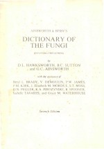AINSWORTH & BISBY'S DICTIONARY OF THE FUNGI SEVENTH EDITION