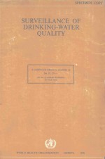 SURVEILLANCE OF DRINKING WATER QUALITY