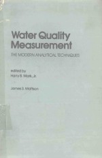 WATER QUALITY MEASUREMENT THE MODERN ANALTICAL TECHIQUES
