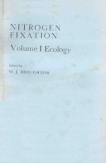 NITROGEN FIXATION VOLUME 1 ECOLOGY