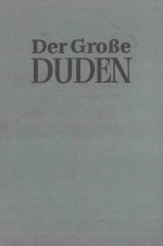 DUDEN GRAMMATIK DER DEUTSCHEN GEGENWARTSSPRACHE