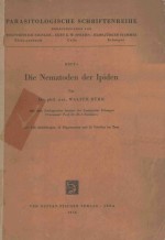 PARASITOLOGISCHE SCHRIFTENREIHE HEFT 6 DIE NEMATODEN DER IPIDEN