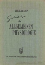 GRUNDZUGE DER ALLGEMEINEN PHYSIOLOGIE