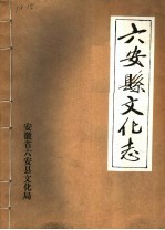 六安县文化志