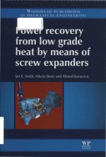 power recovery from low-grade heat by means of screw expanders monograph