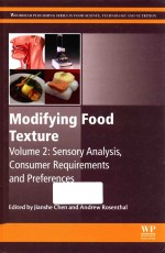modifying food txeture volume 2 sensory analysis