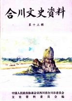 合川文史资料 第13辑