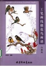 工笔画线描花鸟画谱 山雀篇
