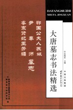 大唐墓志书法精选 鄂国公夫人苏娪 尹尊师 睿宗贤妃王芳媚墓志