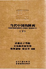 当代中国的陕西 下