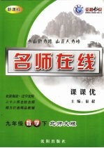 名师在线课课优 九年级·数学 下 北师大版