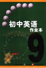 初中英语作业本 九年级 下