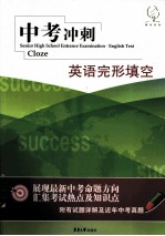 中考冲刺 英语完形填空