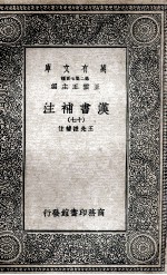 汉书补注 17