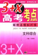 3+X高考考点解析与模拟训练 文科综合