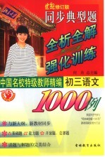 同步典型题全析全解与强化训练1000例 初三语文