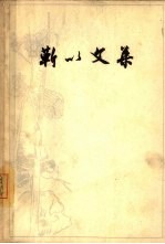 靳以文集 上