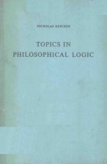 TOPICS IN PHILOSOPHICAL LOGIC