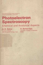 PHOTOELECTRON SPECTROSCOPY CHEMICAL AND ANALYTICAL ASPECTS