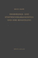 ERNAHRUNGS UND STOFFWECHSELKRANKHEITEN UND IHRE BEHANDLUNG