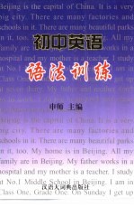 初中英语语法训练