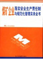 煤矿企业落实生产责任制与规范化管理实务全书 第2卷