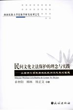 民间文化立法保护的理念与实践 从西南三省民族地区民间文化变迁谈起