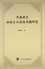 中国特色社会主义法治问题研究