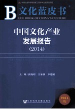 文化蓝皮书 中国文化产业发展报告 2014