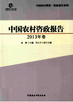 中国农村咨政报告 2013年卷