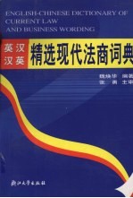 英汉·汉英精选现代法商词典