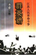 江苏人民革命斗争群英谱 沛县分卷
