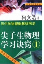 何文浩教育文丛 尖子生物理学习诀窍 1 -与中学物理新教材同步