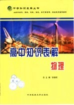 高中知识表解 物理