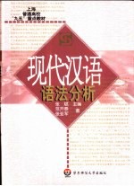 现代汉语语法分析