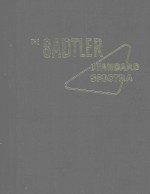TOTAL SPECTRA ALPHABETICAL INDEX FOR SADTLER STANDARD SPECTRA