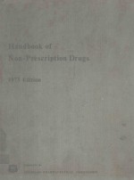 HANDBOOK OF NON PRESCRIPTION DRUGS