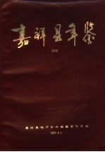 嘉祥县年鉴 1986